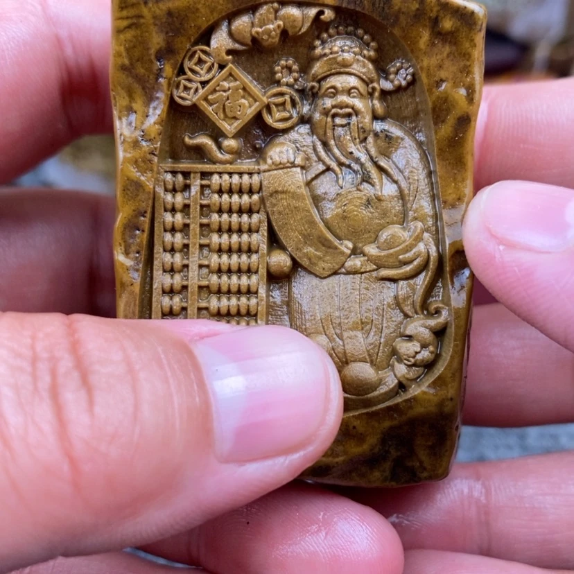 【闪购商品】原石雕刻手把件