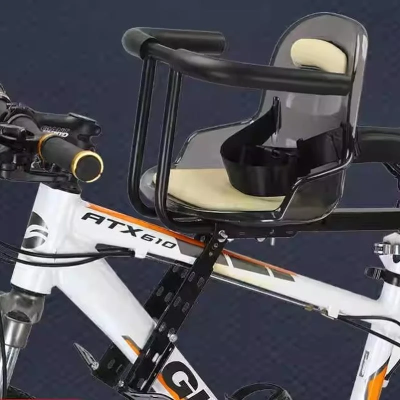 山地车1-3岁儿童座椅前置自行车宝宝车折叠车弯梁单车凳