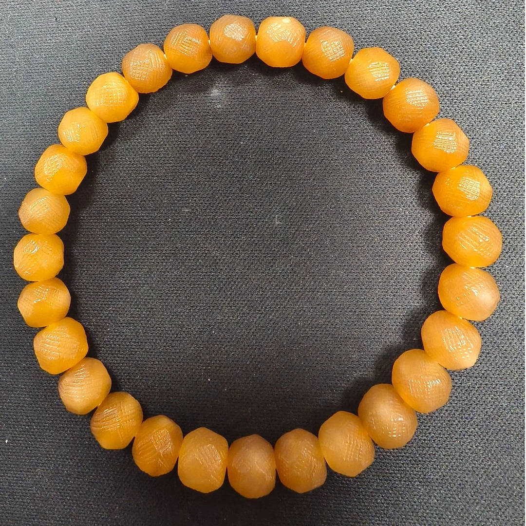 S9172-1 手工雕刻玉化龙脊单圈