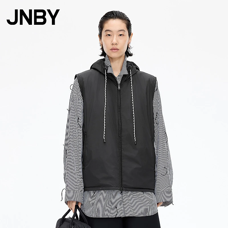 【商场同款】JNBY/江南布衣25秋新品羽绒服轻运动马甲5P9C11180