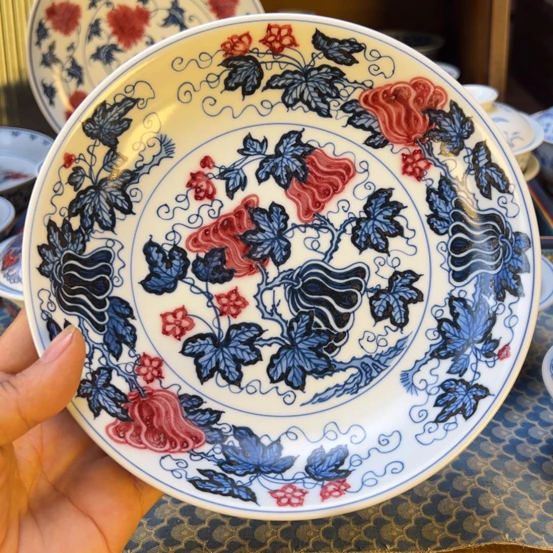 摆件新年快乐景德镇茶器百宝箱