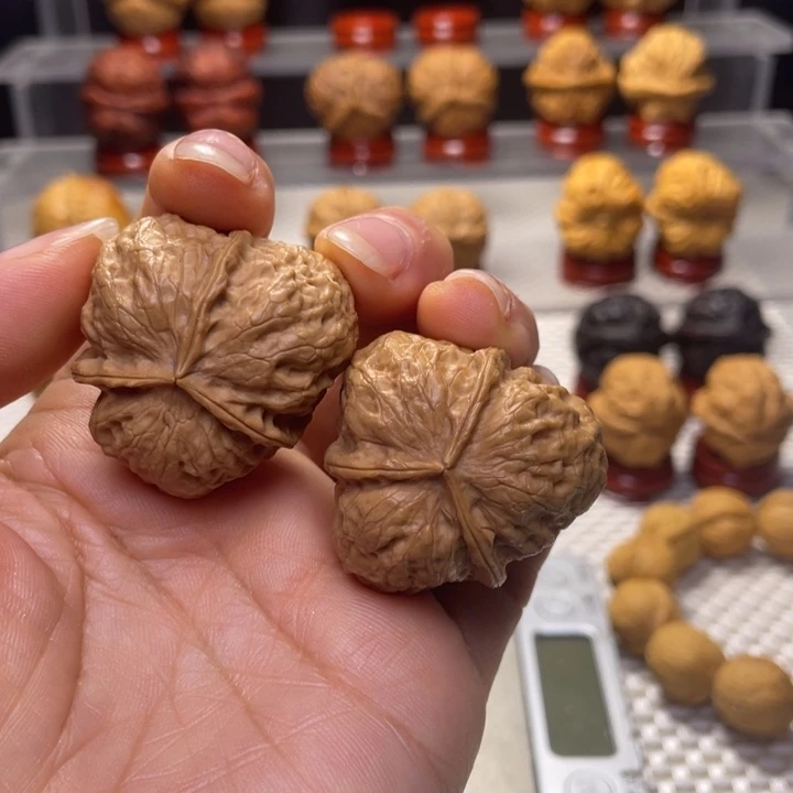 文玩核桃把件14花开富贵