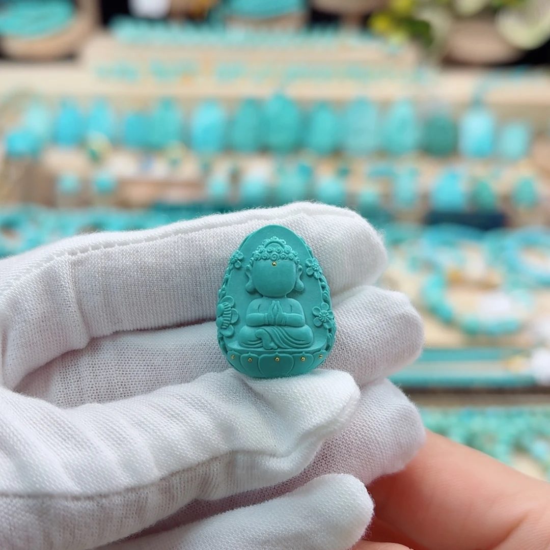 绿松石未镶嵌珠宝奇石