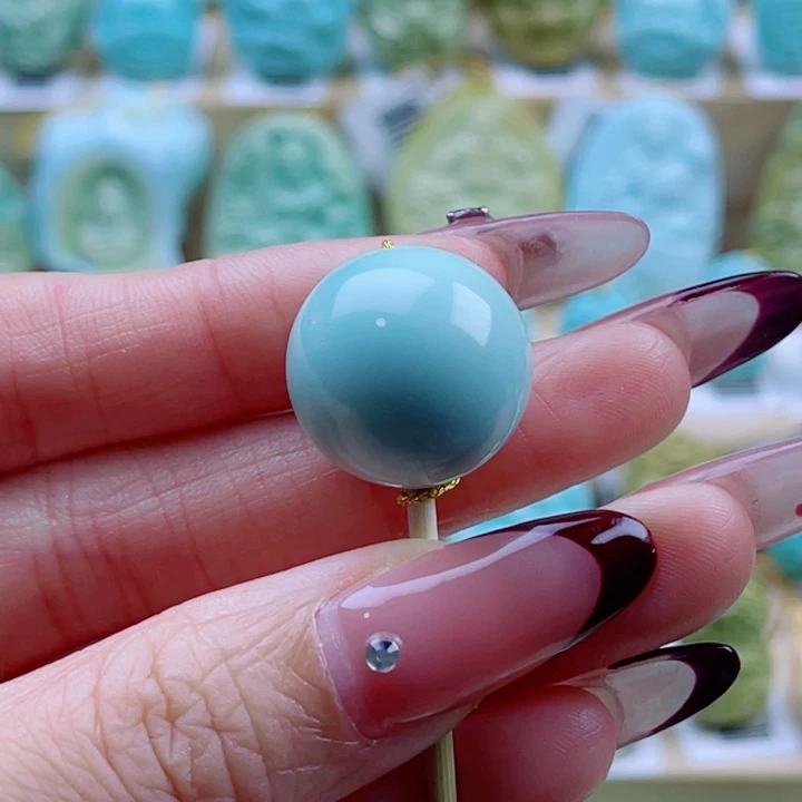 绿松石未镶嵌珠宝奇石18m