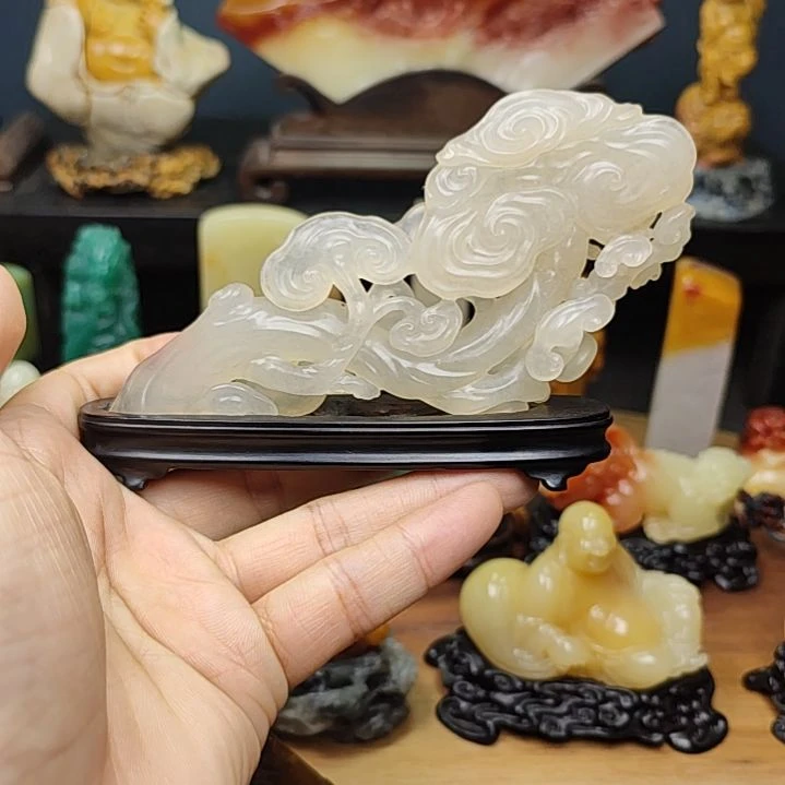 印石寿山石摆件摆件摆件