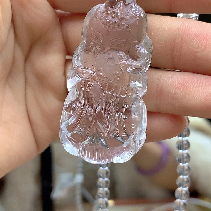 紫晶吊坠(不含链)未镶嵌