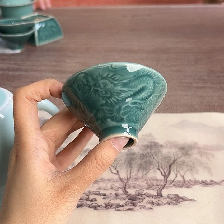 小米茶器龙泉青瓷