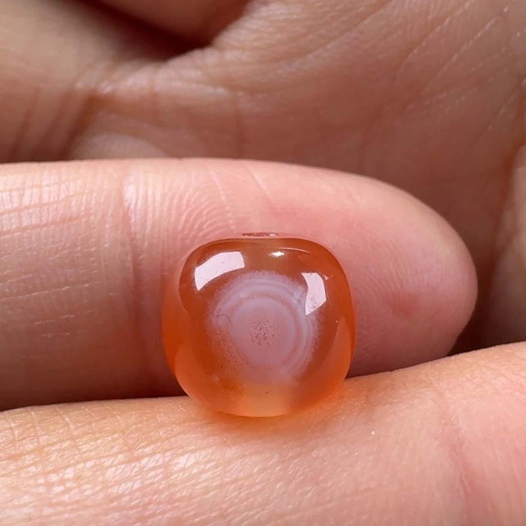 南红玛瑙老型天眼10.3*9.0未镶嵌用***@