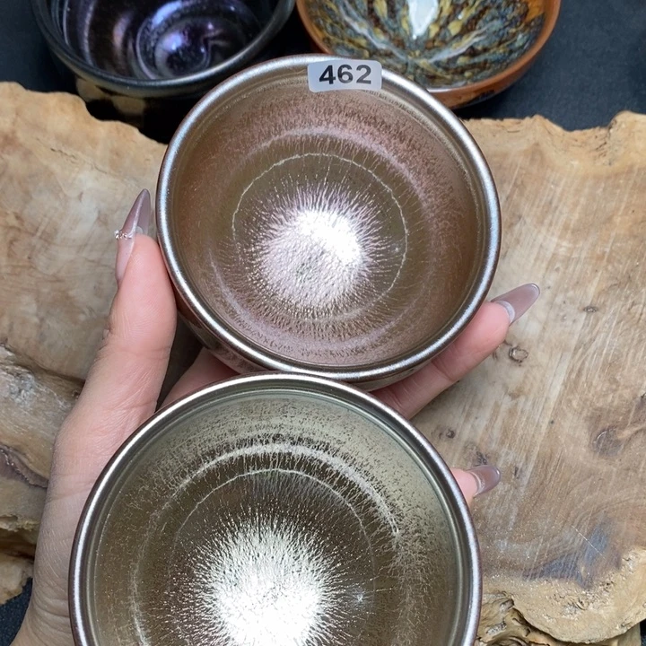 茶盏建窑建盏主人杯462微瑕