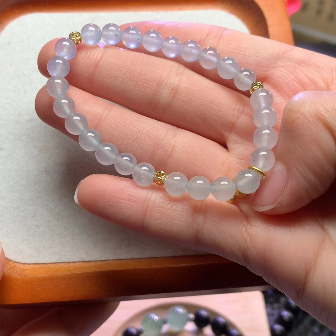 翡翠未镶嵌手串6mm