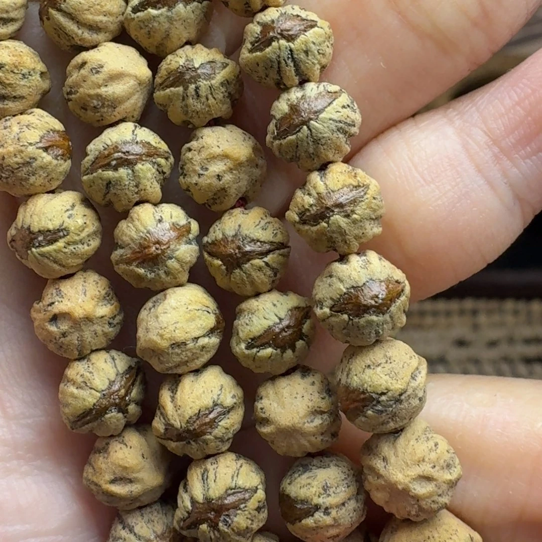 亿***呀手串柏香籽/百香籽热振原桩