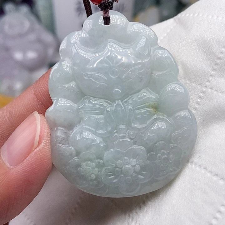 未镶嵌挂件翡翠翡翠