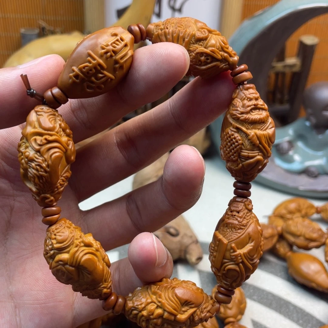 橄榄核手串/手链橄榄核雕工艺手串5119