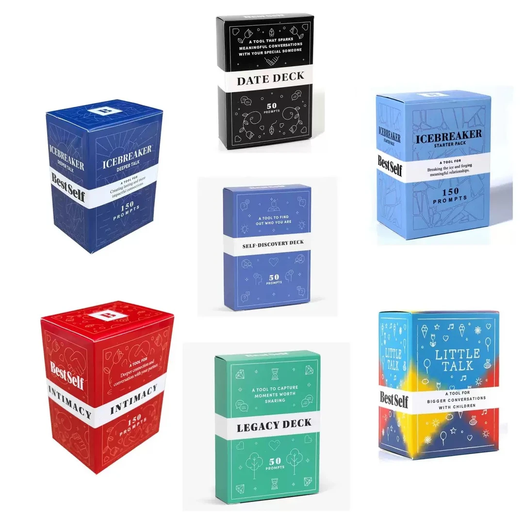 Intimacy Deck by BestSelf 英文版情侣游戏卡牌