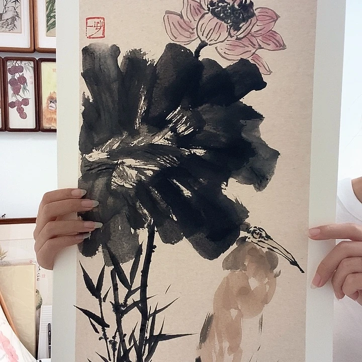 带灯款一心原创设计