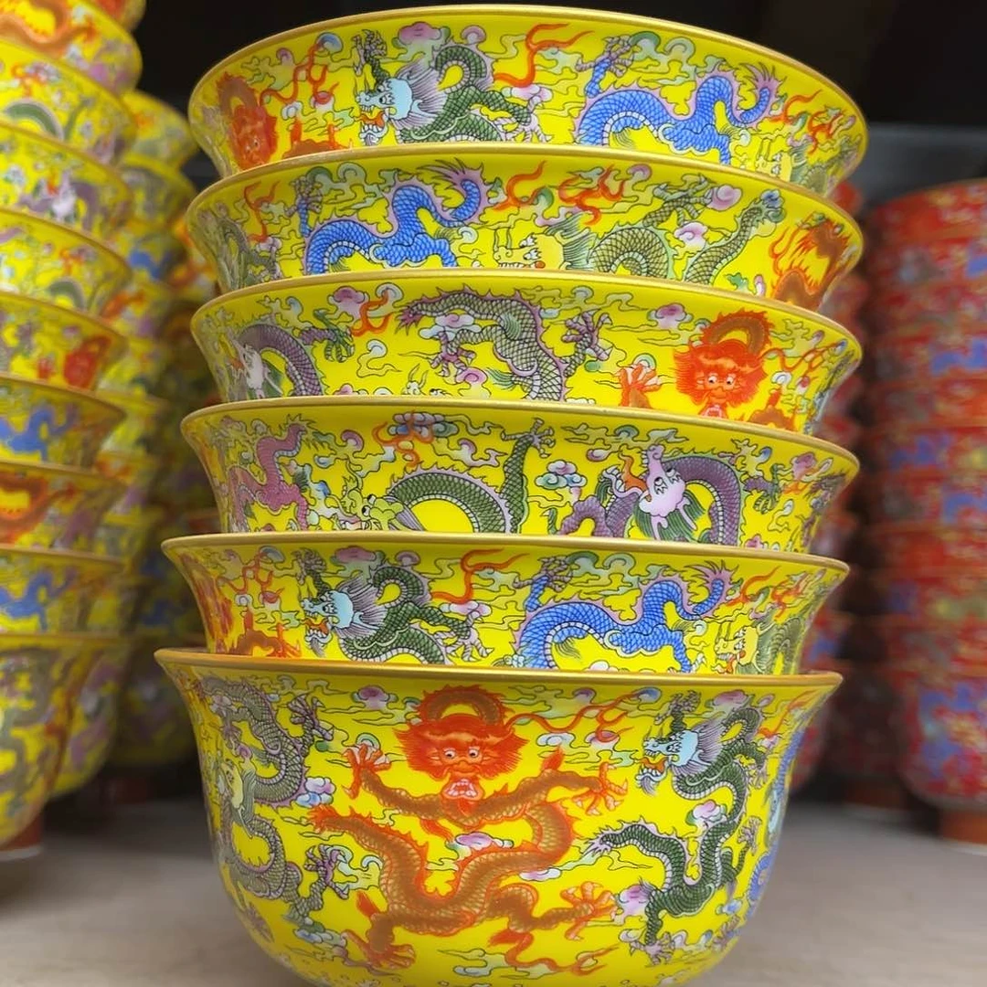 珐琅4.8寸6个…………………………