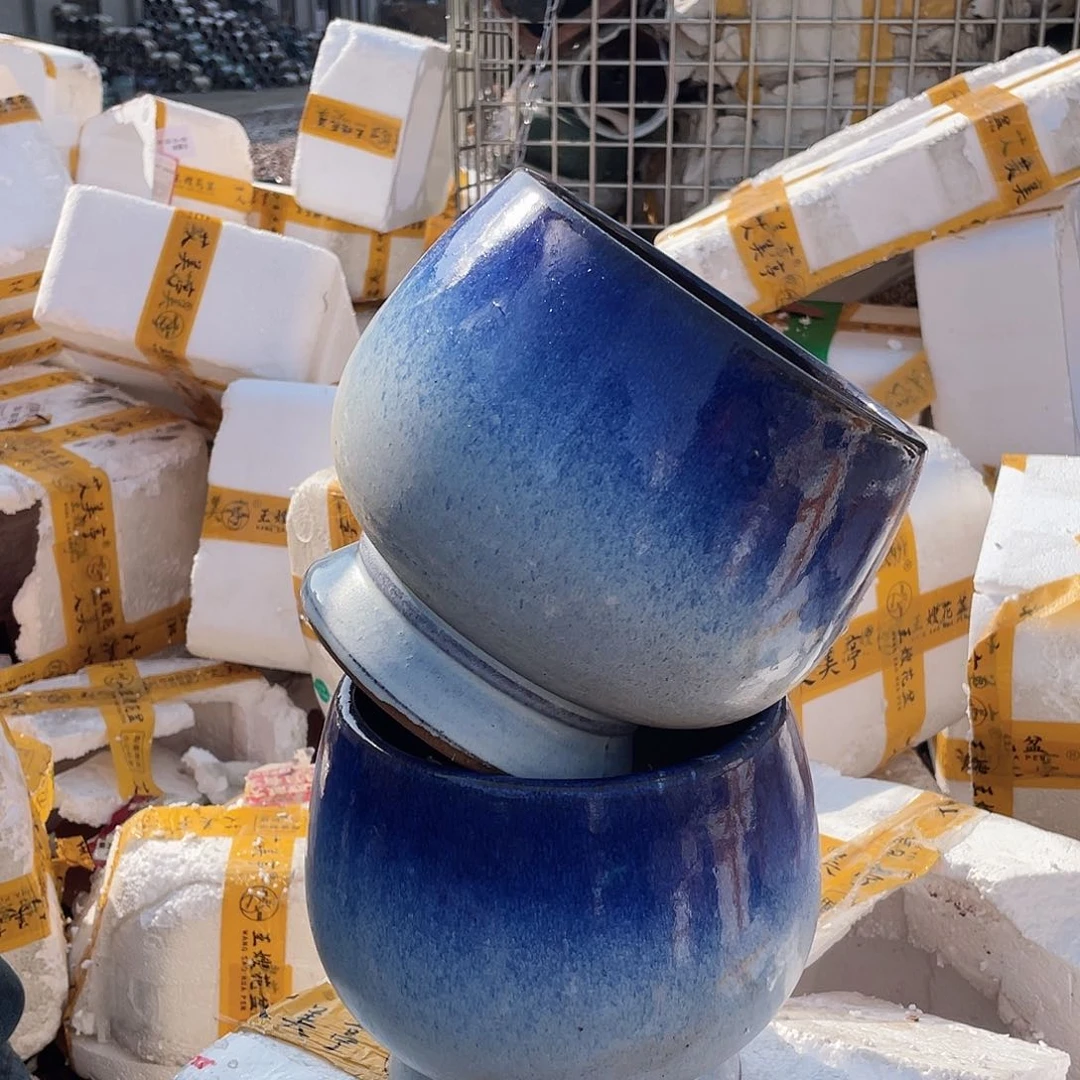 红陶王嫂花盆0216-890