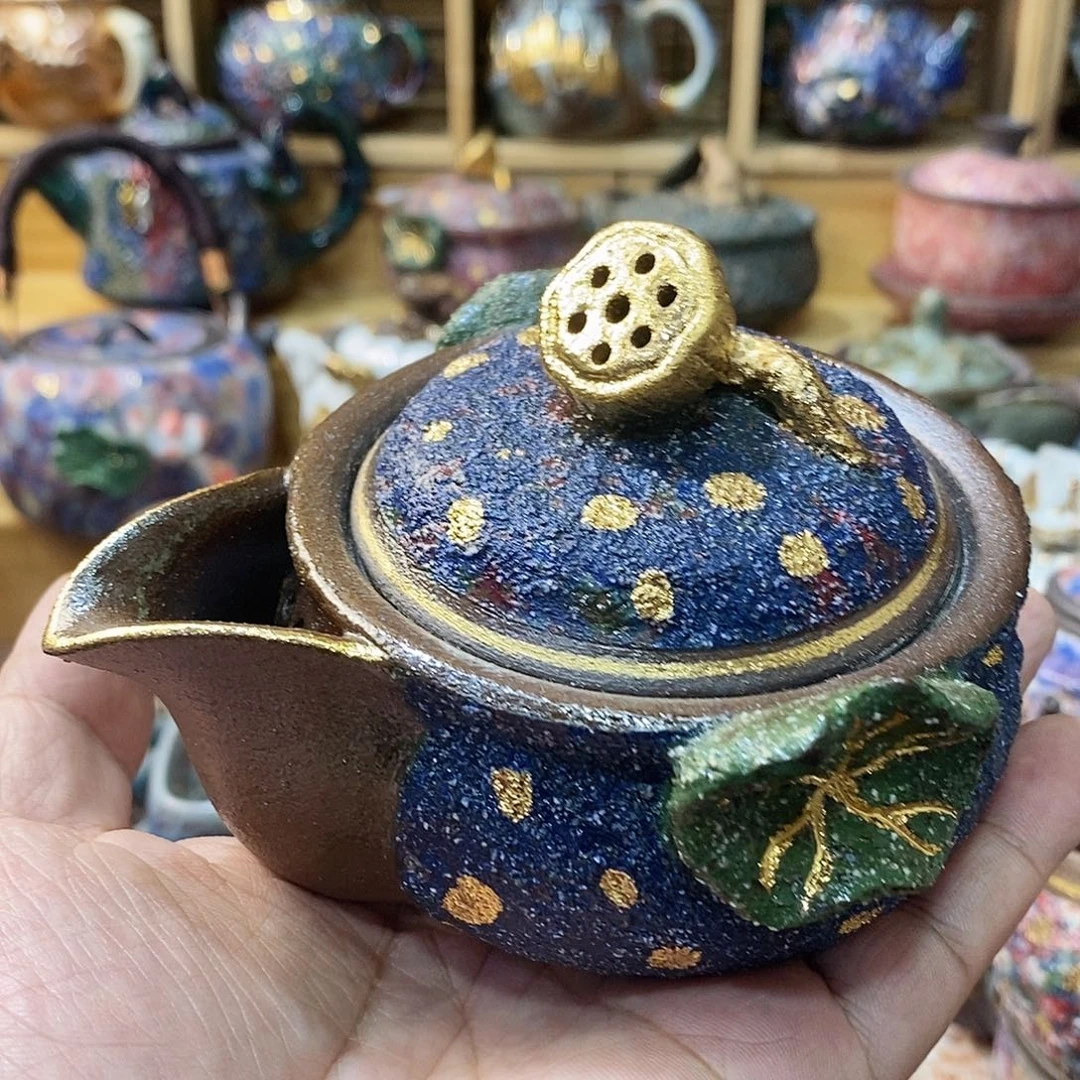 粗陶志野柴柴茶文化