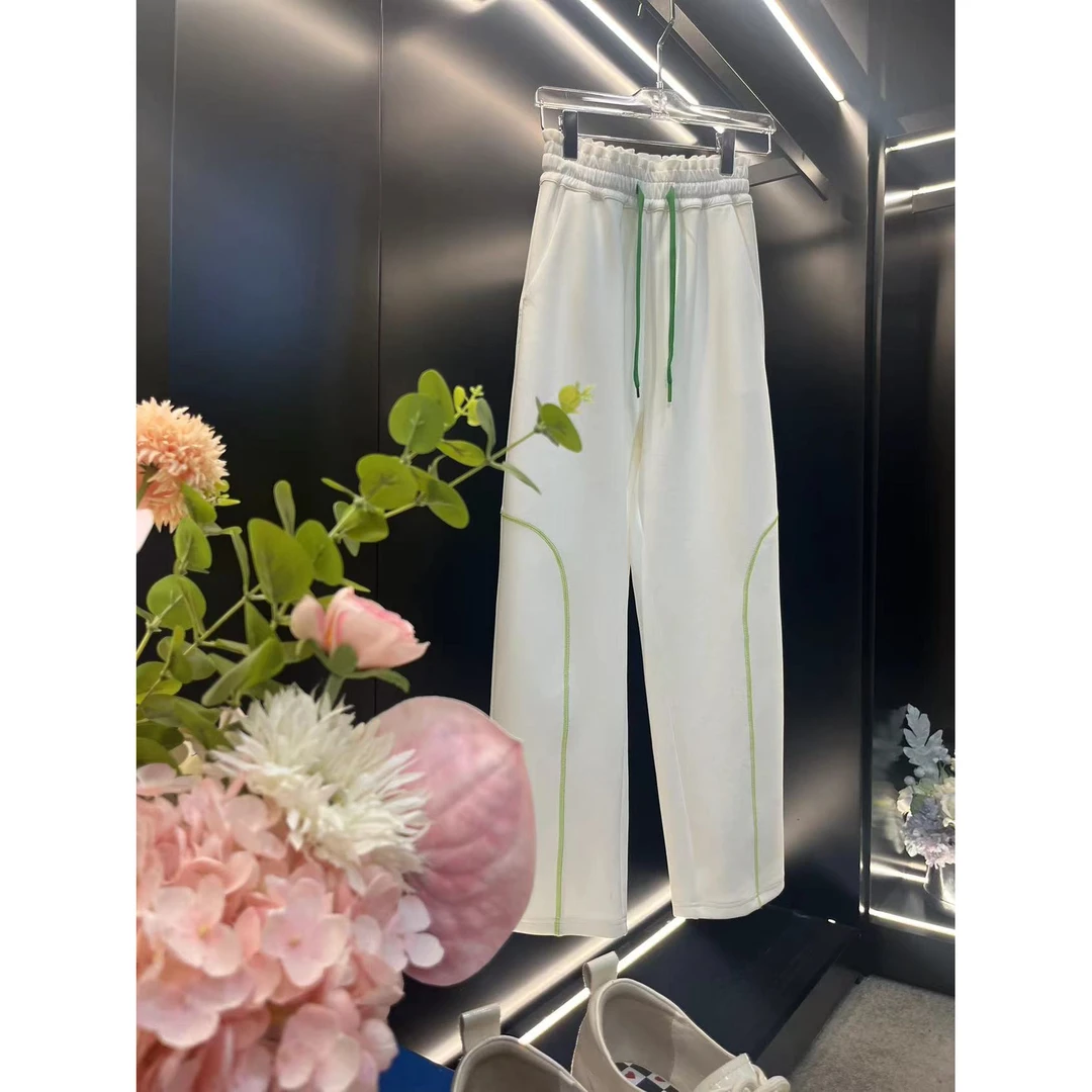 LILI【UKKUSKUDIO】时尚女士设计师款潮牌个性感显瘦直筒卫裤512890