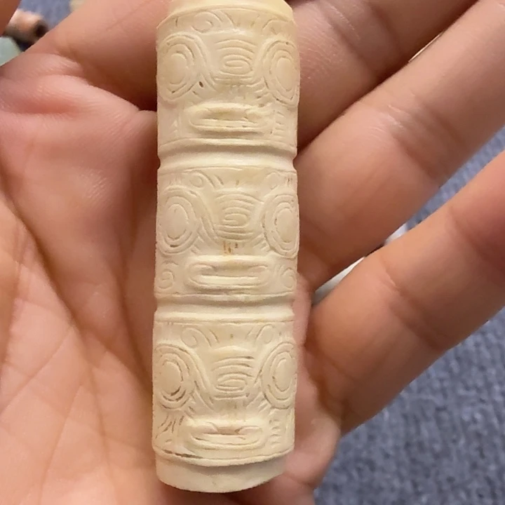 甲***2瓷片兽纹图案和龙瓷片