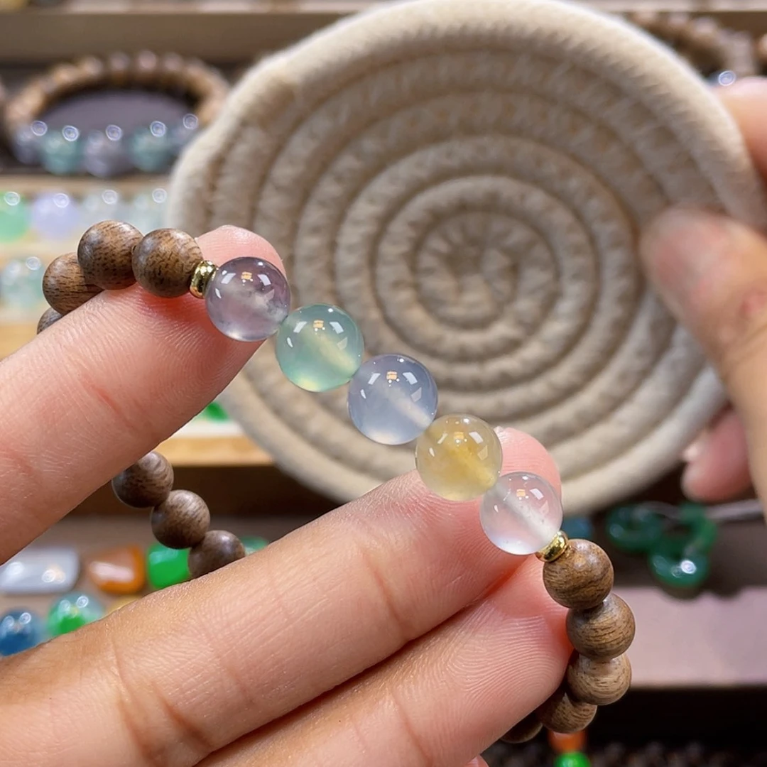 【闪购商品】未镶嵌手链翡翠卡8+马卡龙