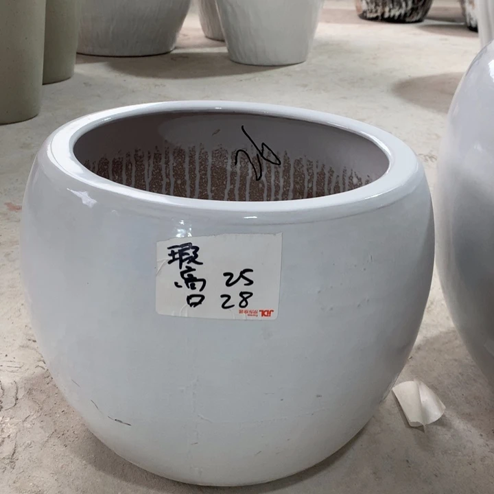 【闪购商品】红陶陶瓷花盆默认瑕疵