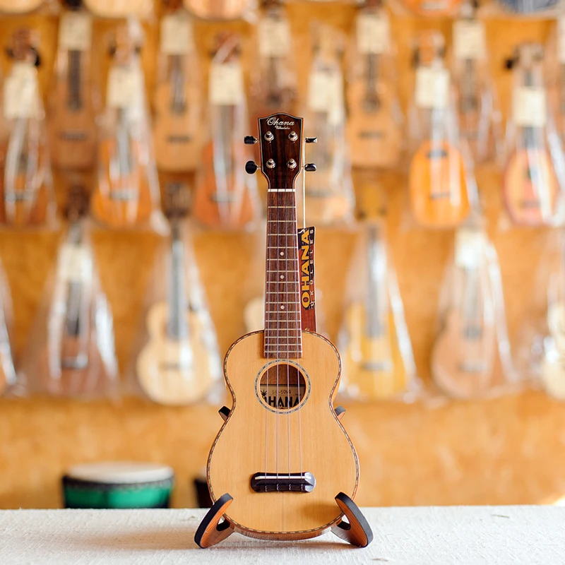 王源送王俊凯同款尤克里里 美国Ohana红松单板21寸SK-50MG 尤克里