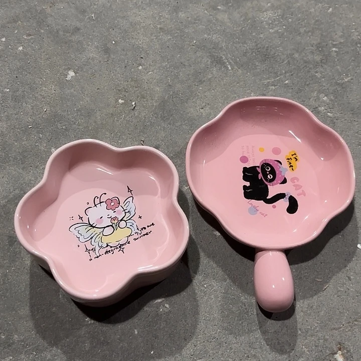 瓷片2个高脚陶瓷福利