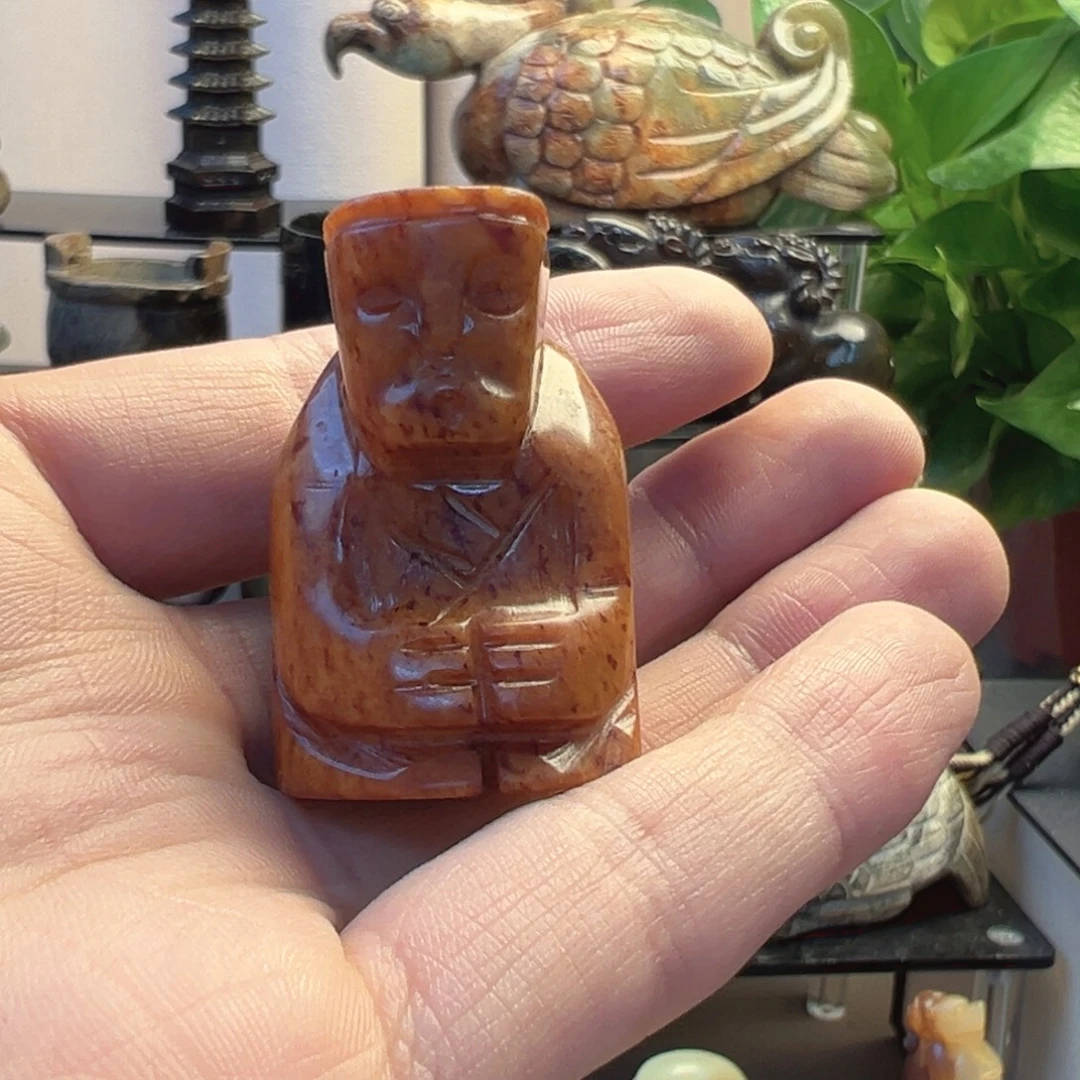 和田玉（糖玉）未镶嵌挂件