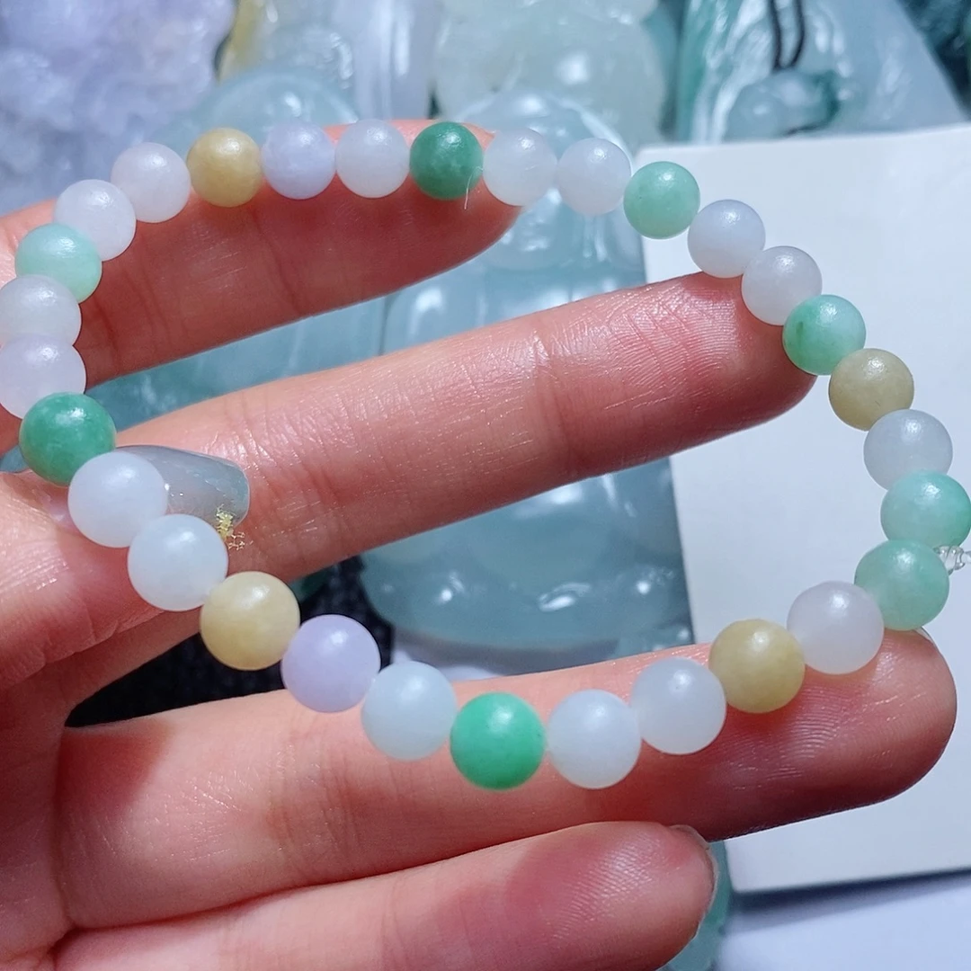 定制翡翠未镶嵌毛货付款后确认抛光