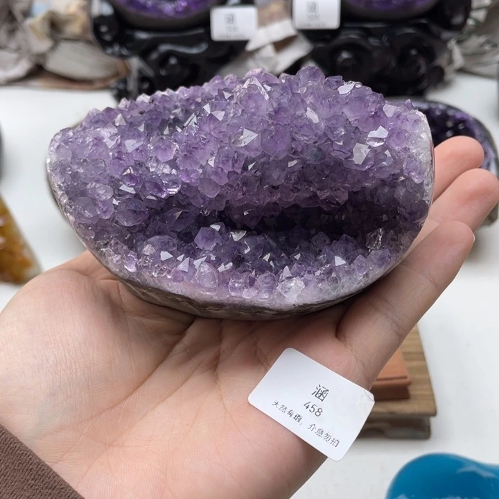 未镶嵌大型摆件（非配饰）紫晶