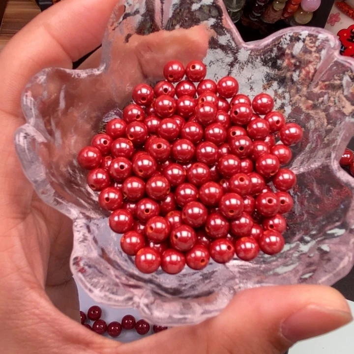 未镶嵌手链玛瑙/玉髓30个帝王砂卡6