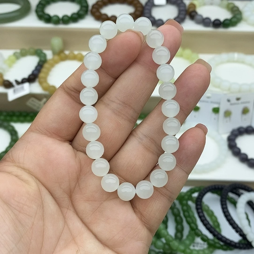 和田玉手链未镶嵌