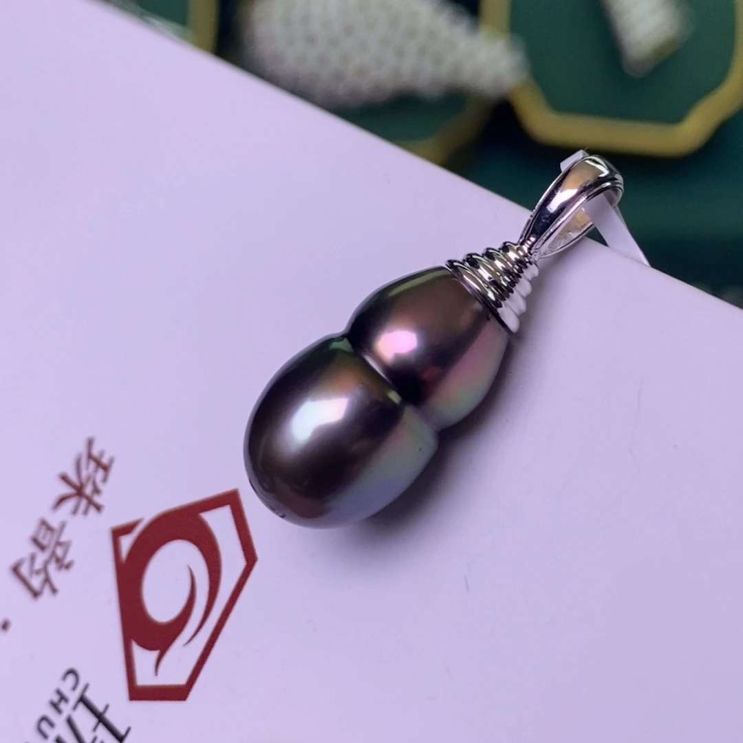 海水珍珠颈饰银S925镶嵌