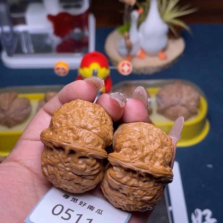 文玩核桃把件南瓜墩46-0511
