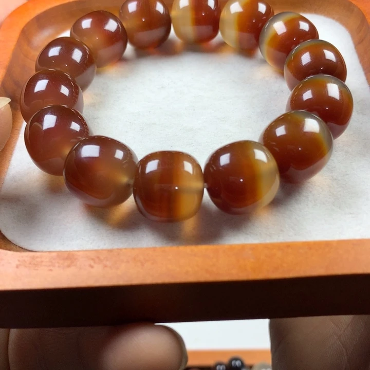 玛瑙/玉髓未镶嵌手链