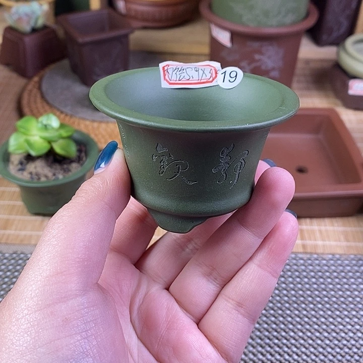 宜兴紫砂精品花盆