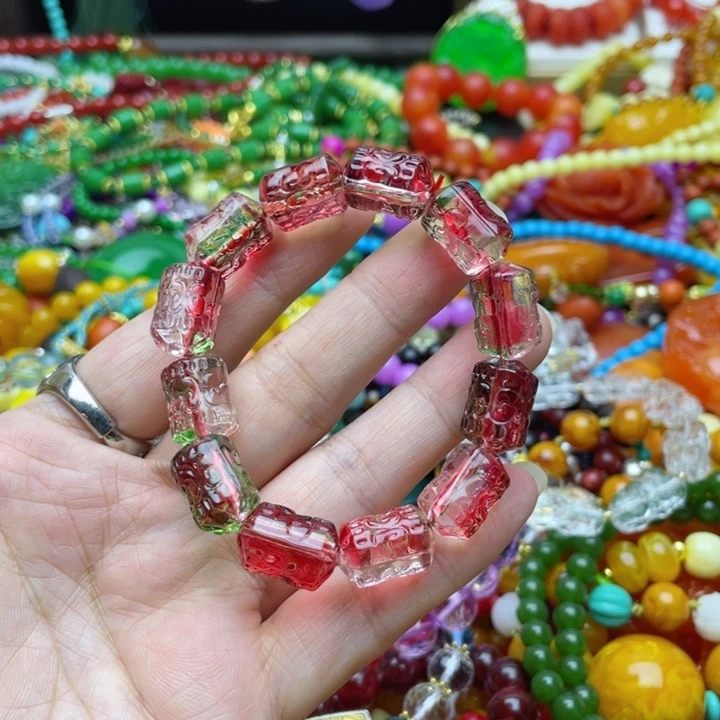树脂制品30号雕刻手串