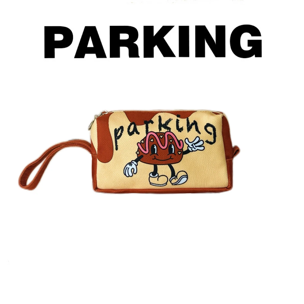 萌汪包包屋Whimsy Hearts爆款手提便携包休闲化妆帆布包包女包