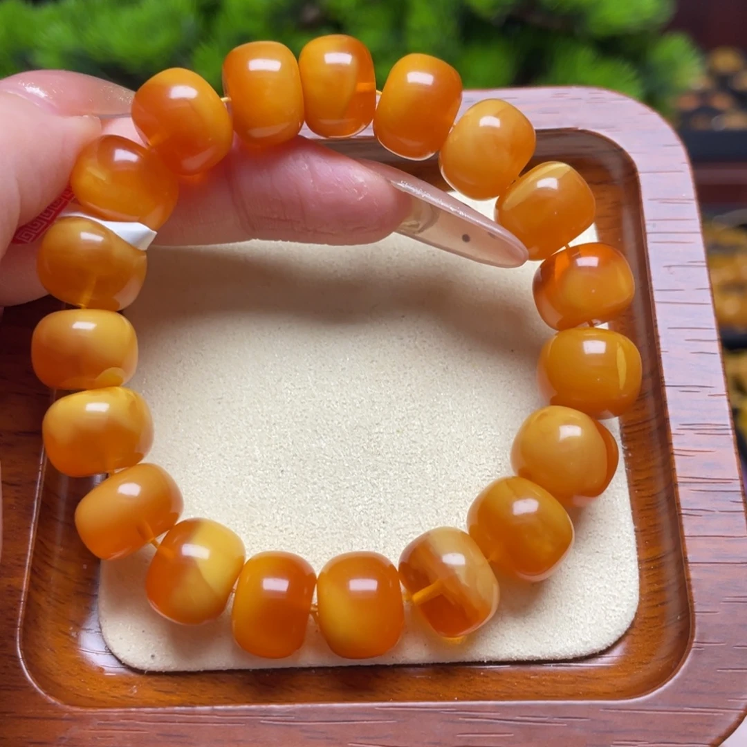 蜜蜡手链未镶嵌手串