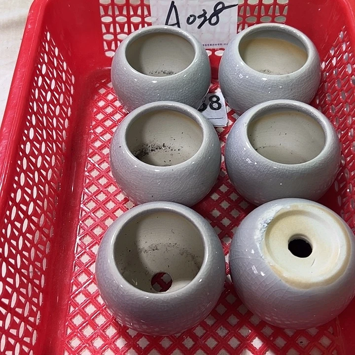 微瑕陶瓷花盆满9.9发