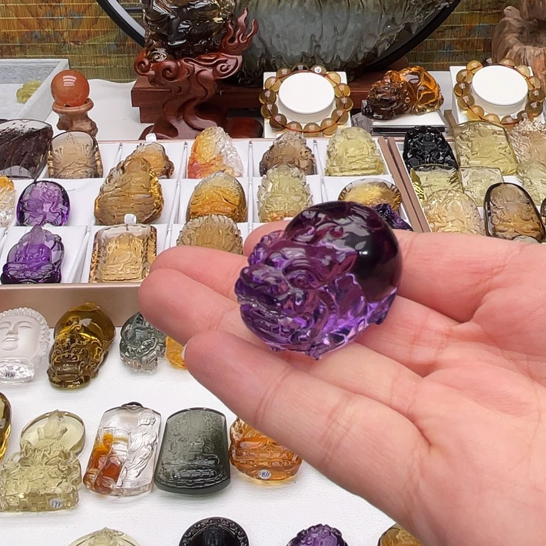 恶***液颈饰水晶未镶嵌定制