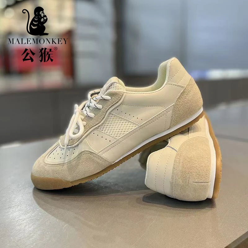 公猴男鞋夏季新款透气休闲百搭运动潮鞋子男款时尚软底防滑德训鞋