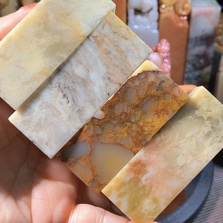 巴林石印石福*巴林石雕刻艺术品
