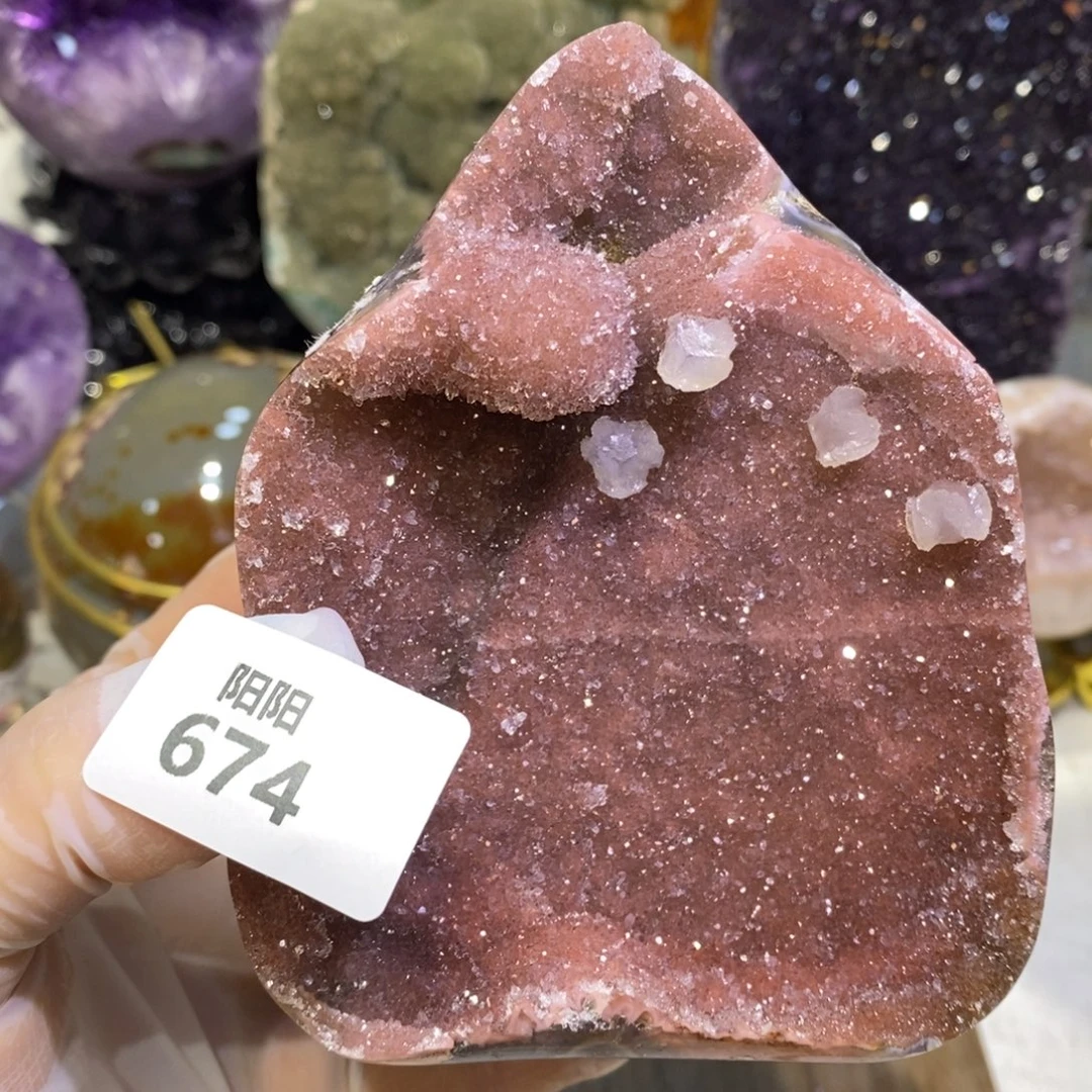 水晶未镶嵌大型摆件（非配饰）方解石