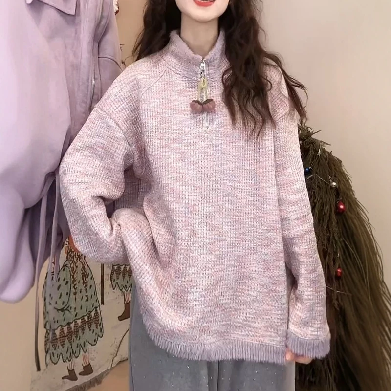 设计感立体装饰流苏加厚卫衣女秋冬新款时尚高级感显瘦百搭上衣潮