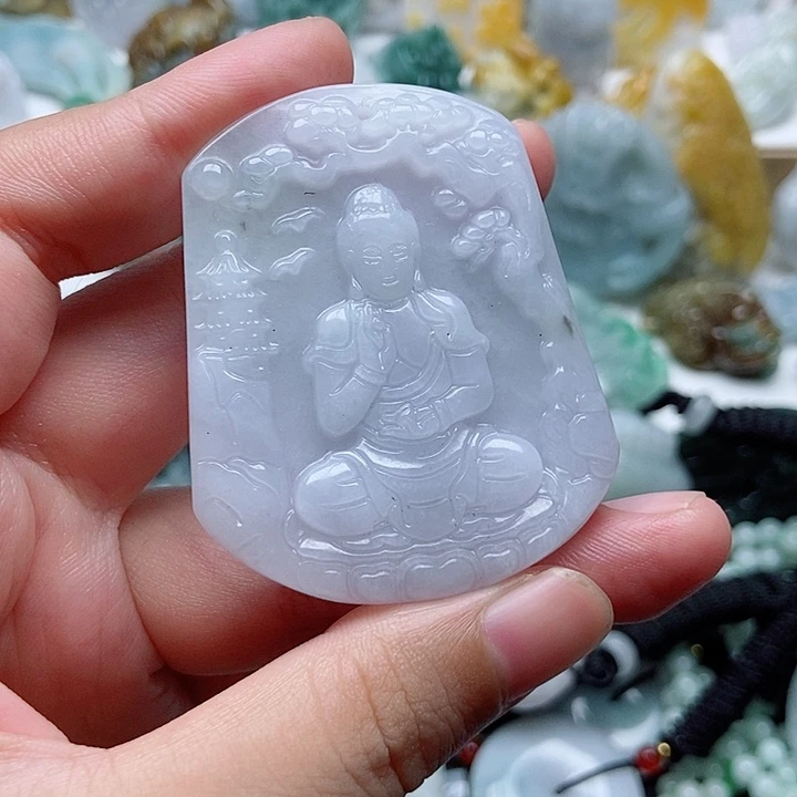 吊坠(不含链)未镶嵌翡翠1