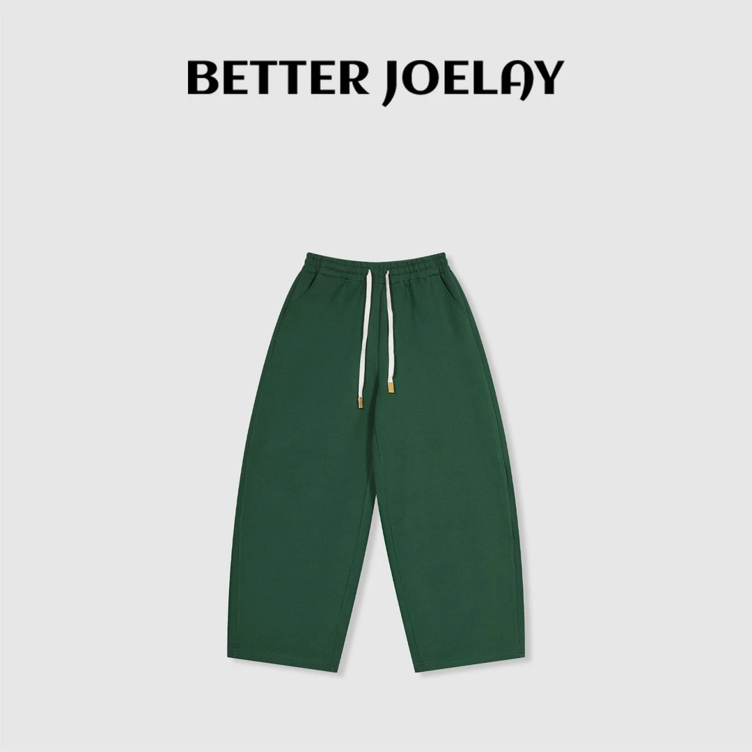 BETTERJOELAY-【内向晚风】时尚百搭宽松简约经典休闲裤KKH2158
