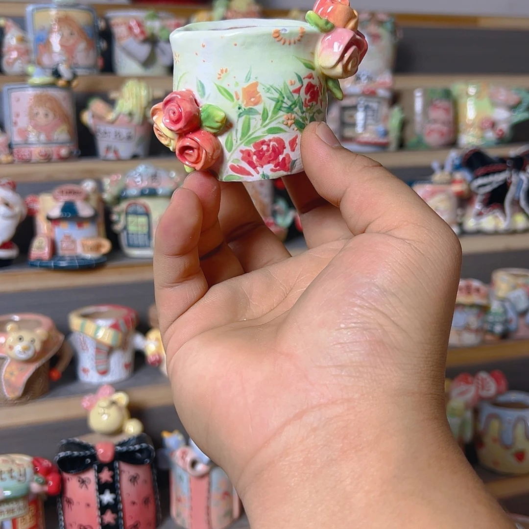 C***r老梧家的手工多肉花盆