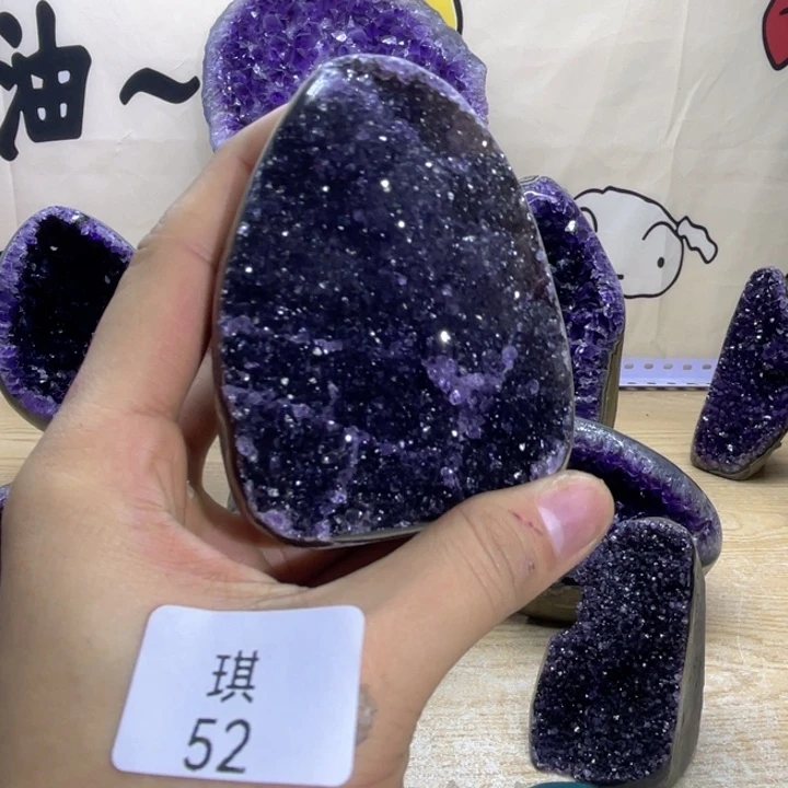 未镶嵌珠宝半成品紫晶